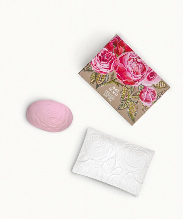 Rose de Mai Savon & Porte Savon